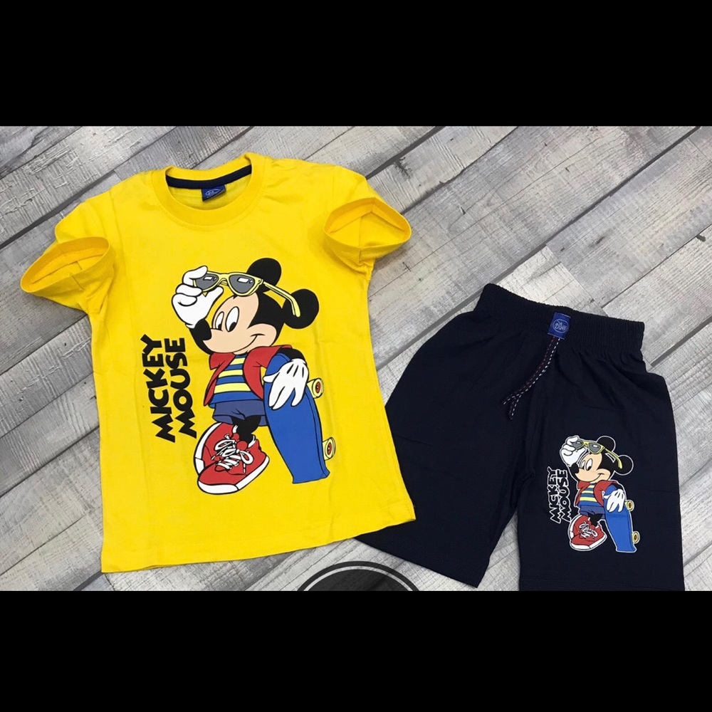Kid boy short sleeve T shirt and short